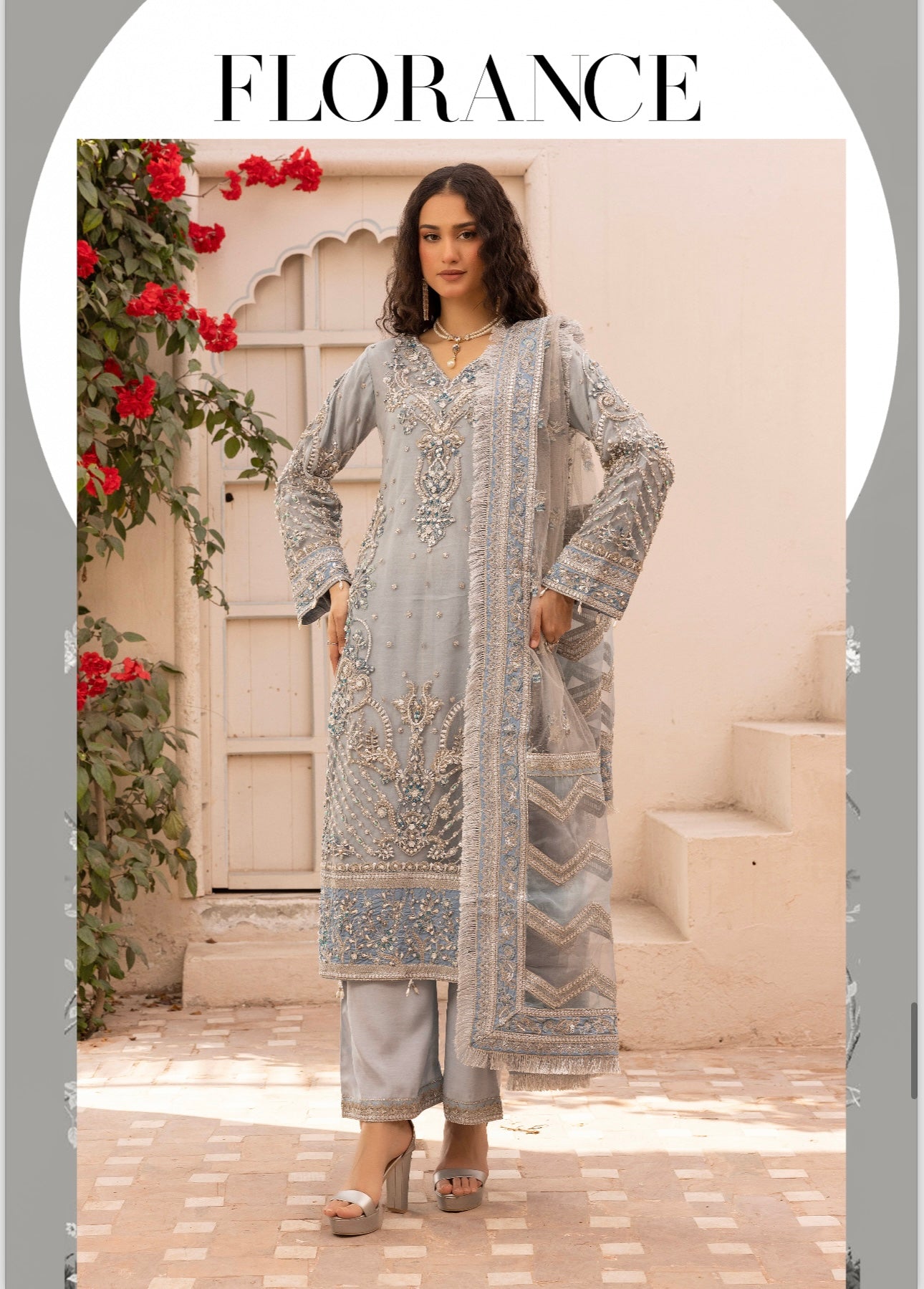 Simrans 3 piece lux wedding wear_100188 Pakistani ladies suit B132