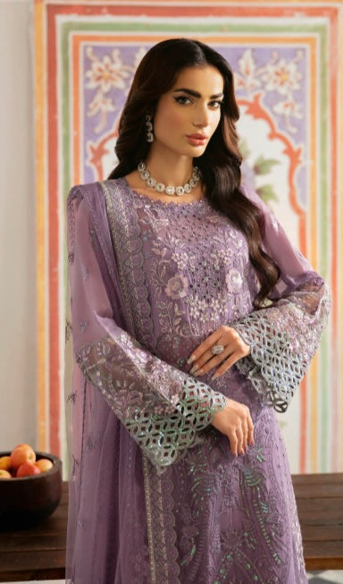 Brit Ramsha luxury chiffon_6089 ladies suit B40
