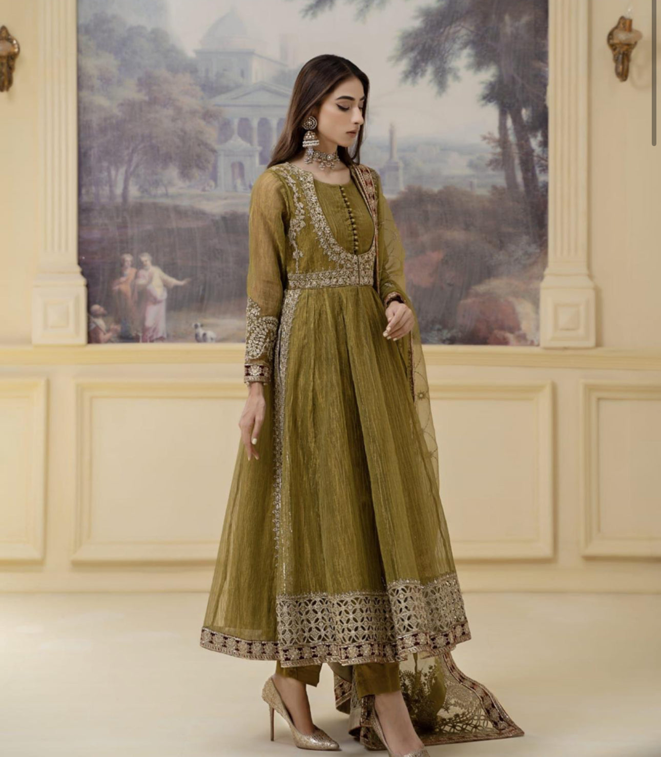 Maria B inspired designer _8037 Pakistani ladies suit