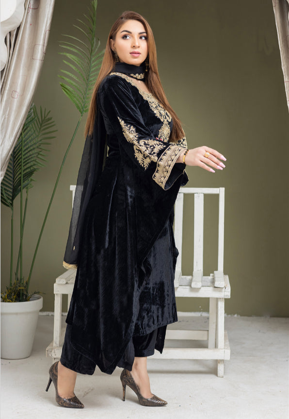 Brit Valvet 3 piece kaftan_3024 B8