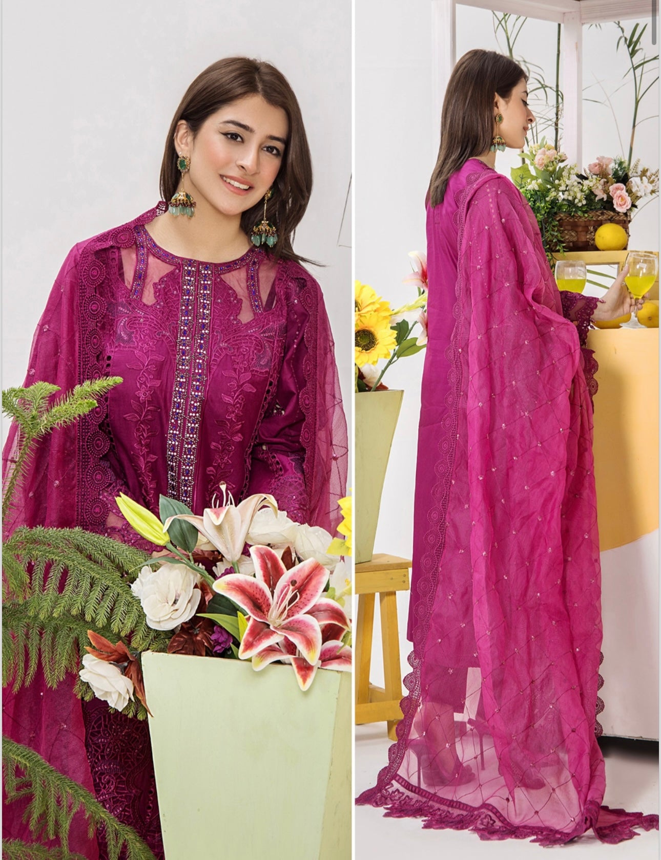 BRIT Mahnoor 3 piece lux lawn_100312 Pakistani ladies suit B161