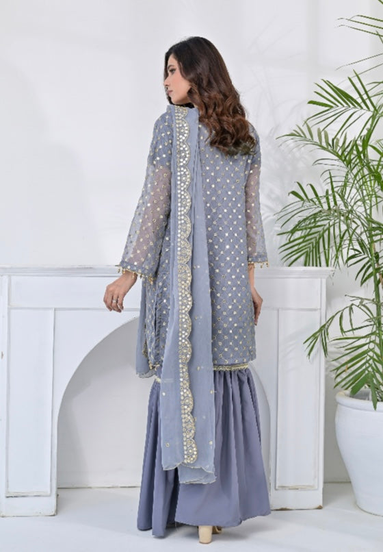 Brit party wear chiffon_ 3034 P3