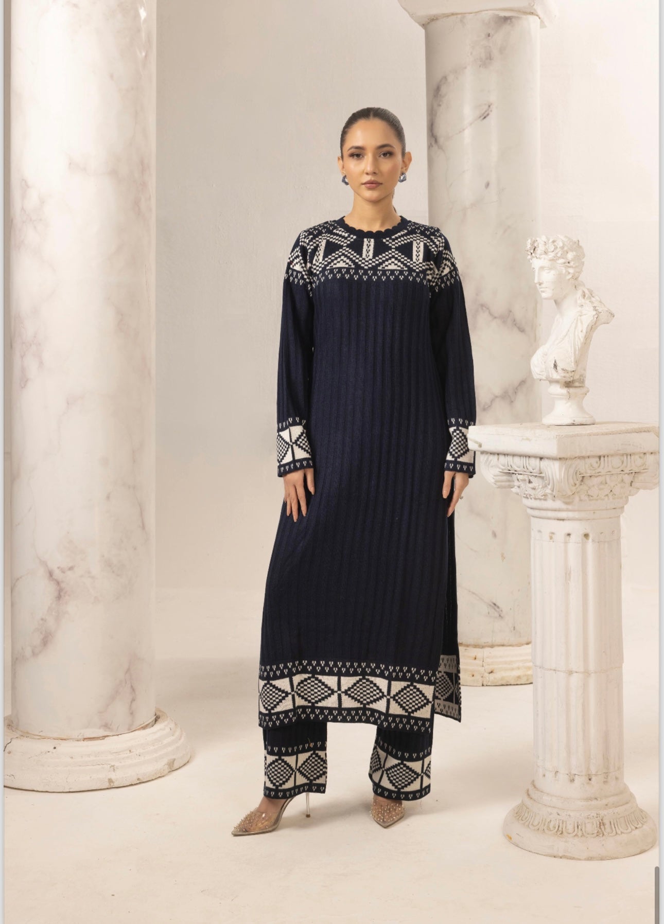 Brit 2 piece modest wear _81042 Pakistani ladies suit B268