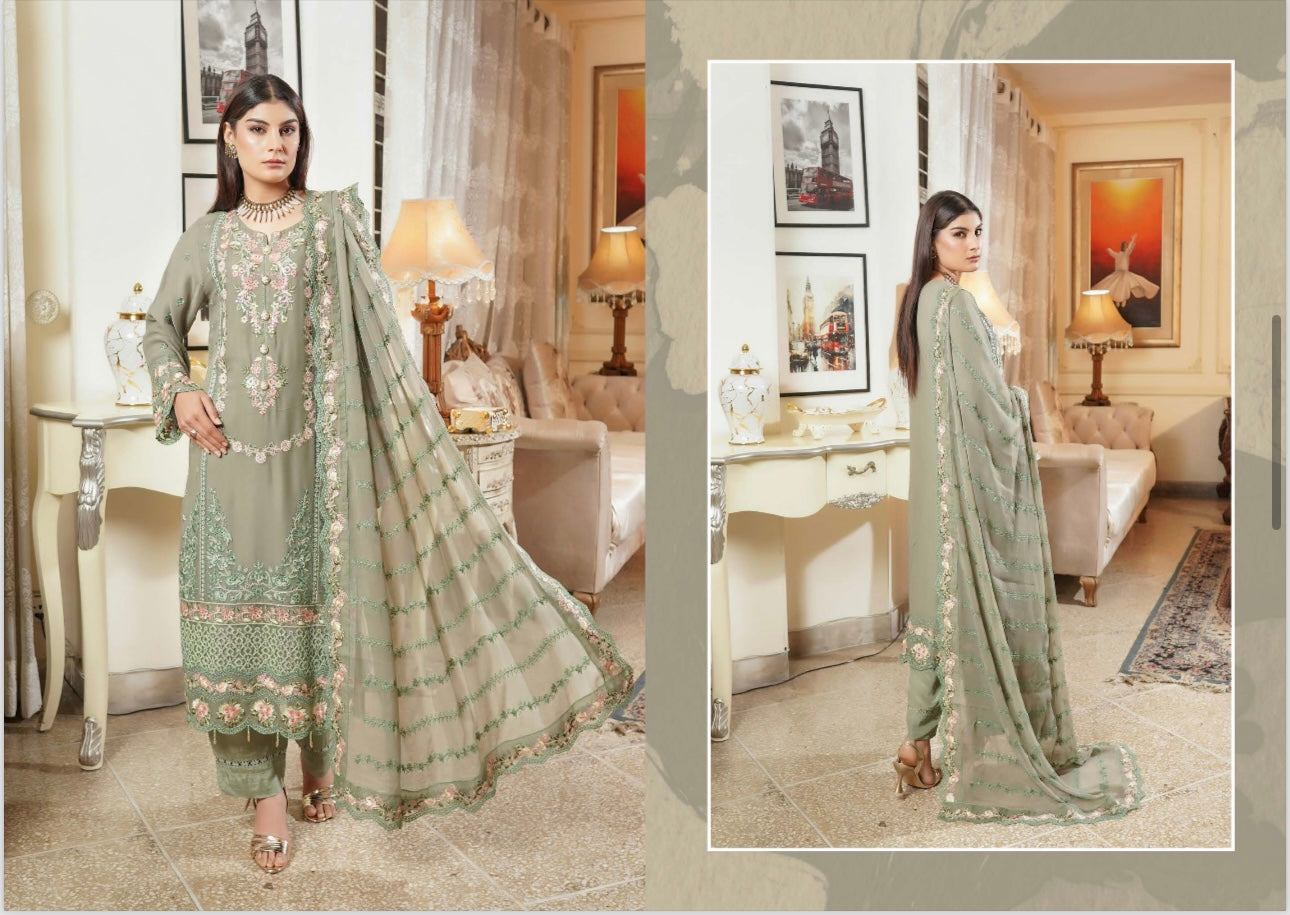 Munira Designer Chiffon_100160 Pakistani ladies suit B126