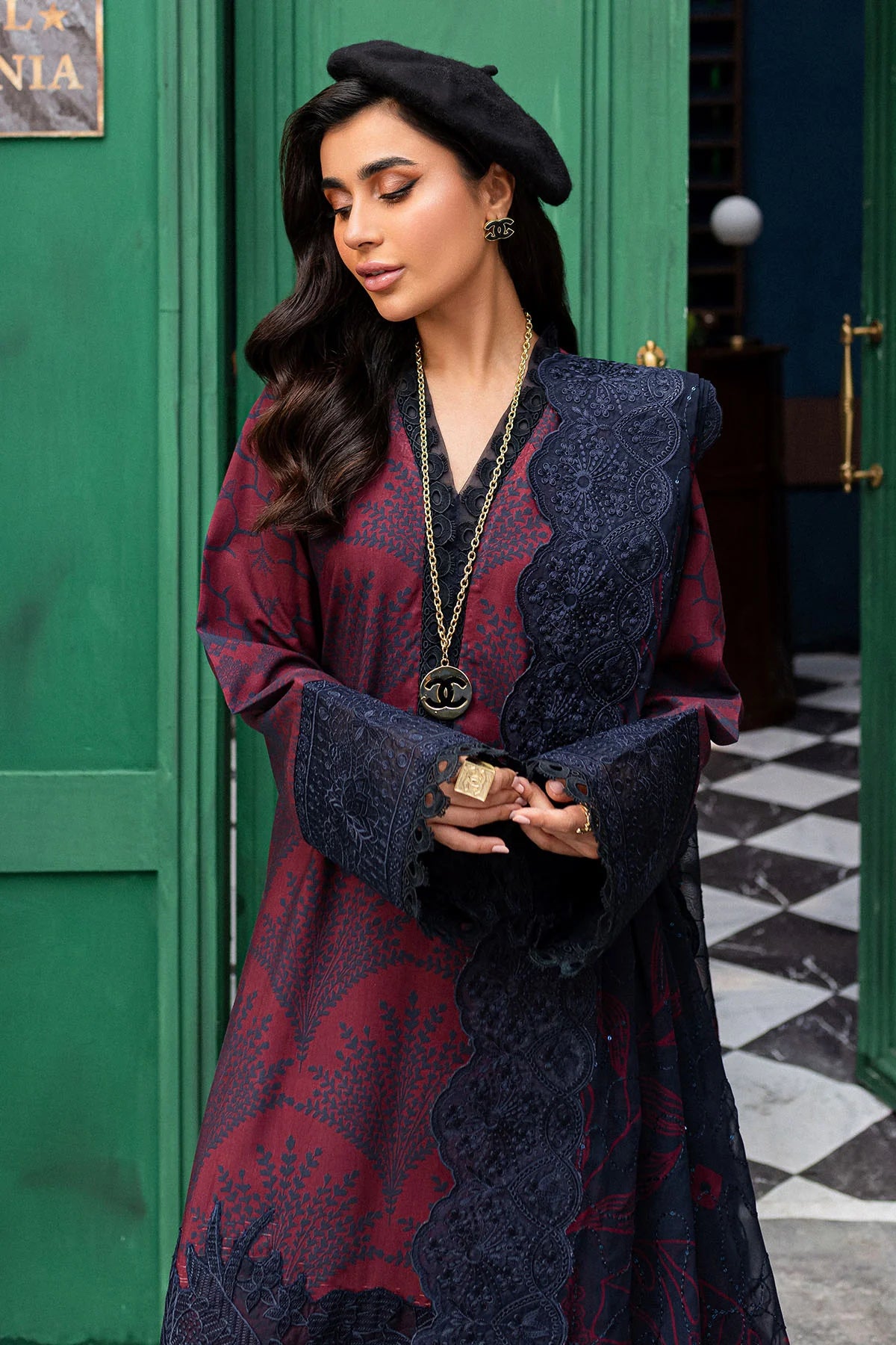 Nureh original designer _8049 Pakistani ladies suit B67