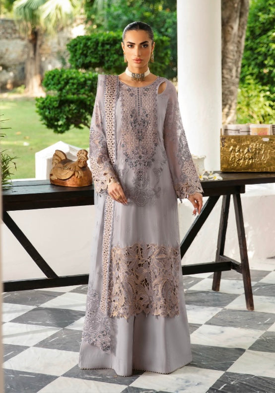 Brit Ramsha luxury chiffon_6090 ladies suit B40