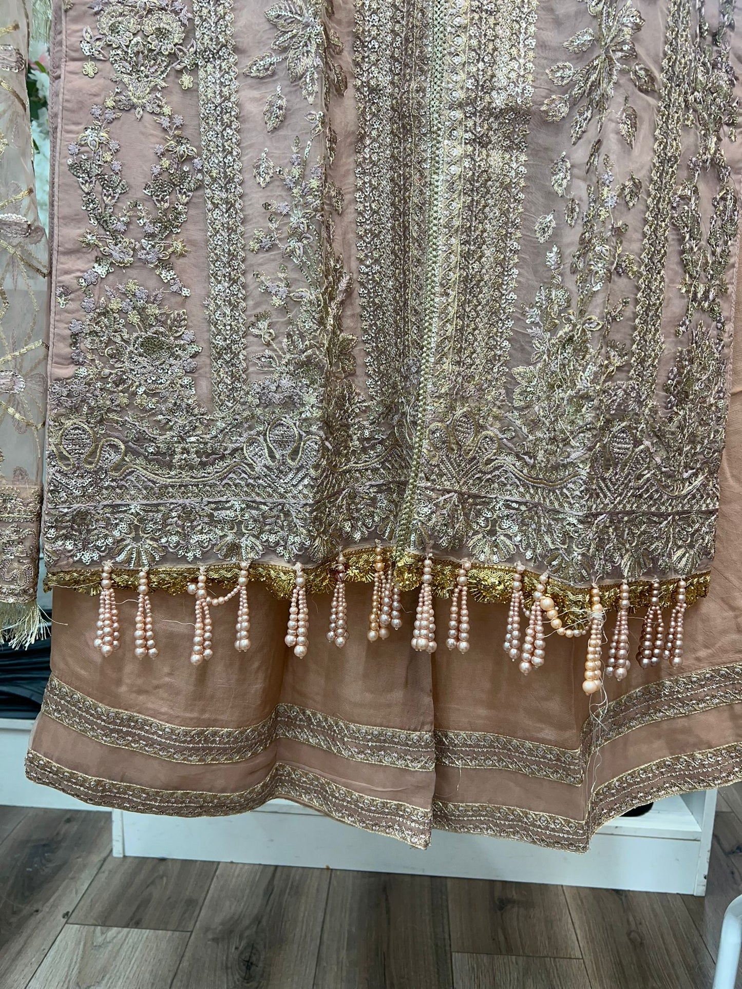 Nureh “3 piece luxury organza_81042 Pakistani ladies suit B194