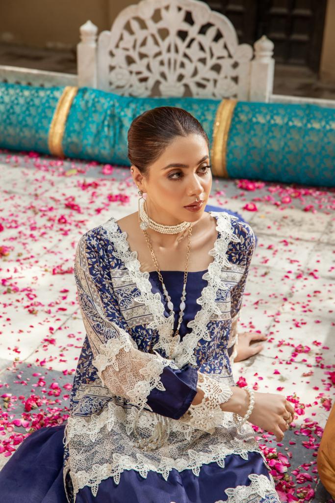 Raniya Designer 3 piece chicken kari _8053 Pakistani suits RCL