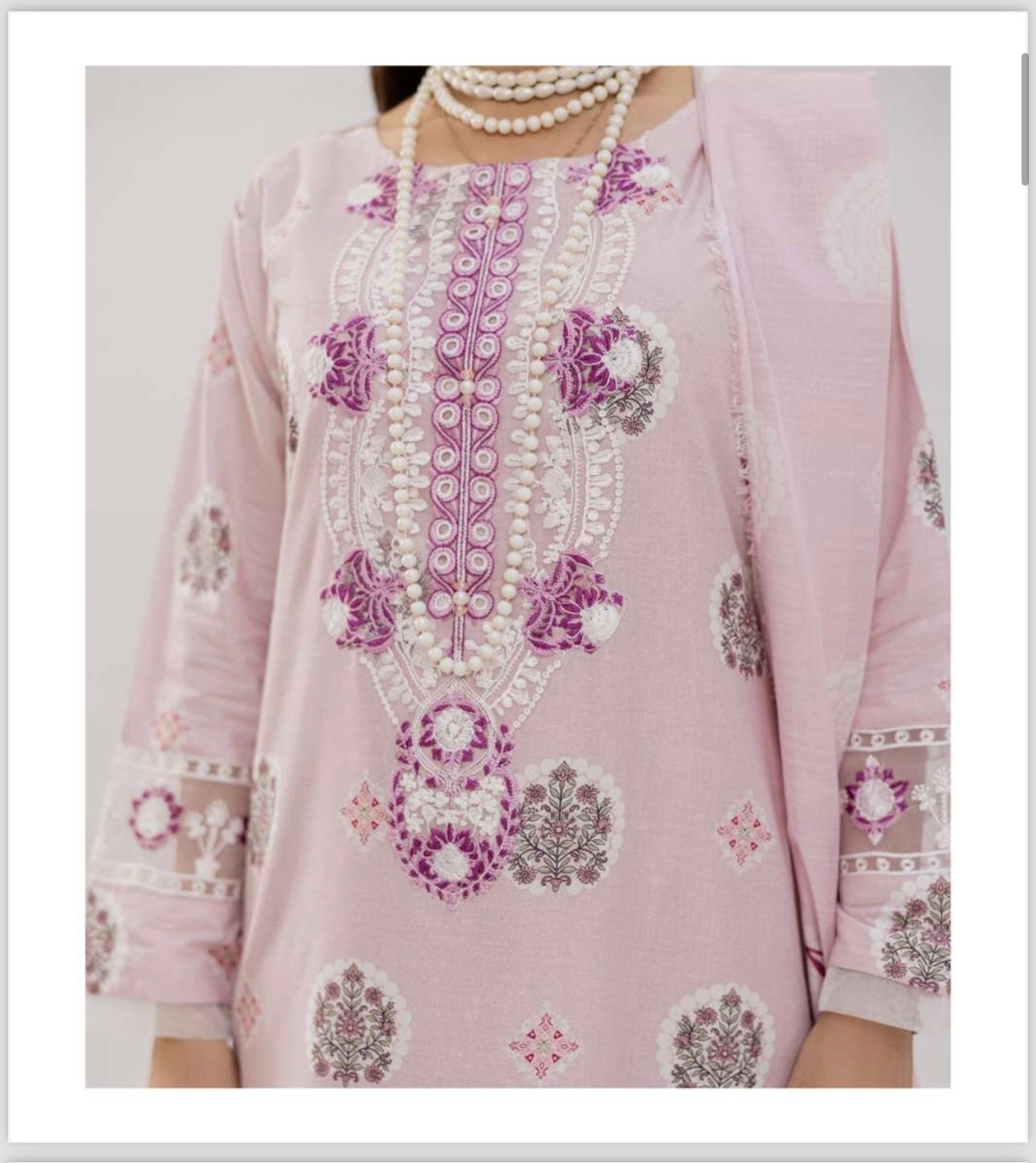 Easha aesha inspired 3 piece Lawn_100311 Pakistani ladies suit B212