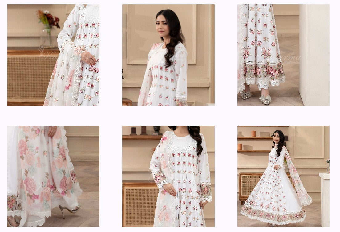 Karma afreen _9046 3 piece suit B86