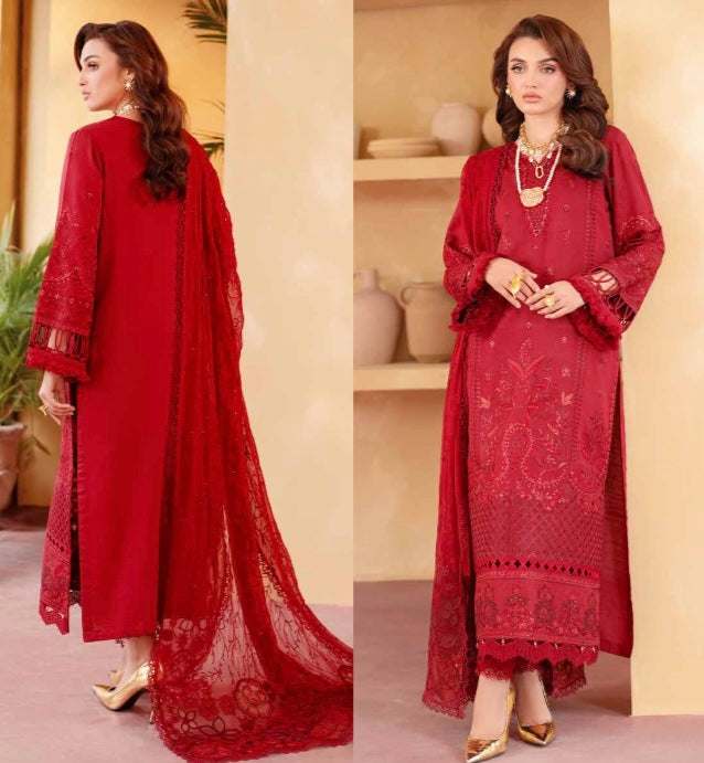 Nureh original 3 piece karandi_7083 ladies suit N1