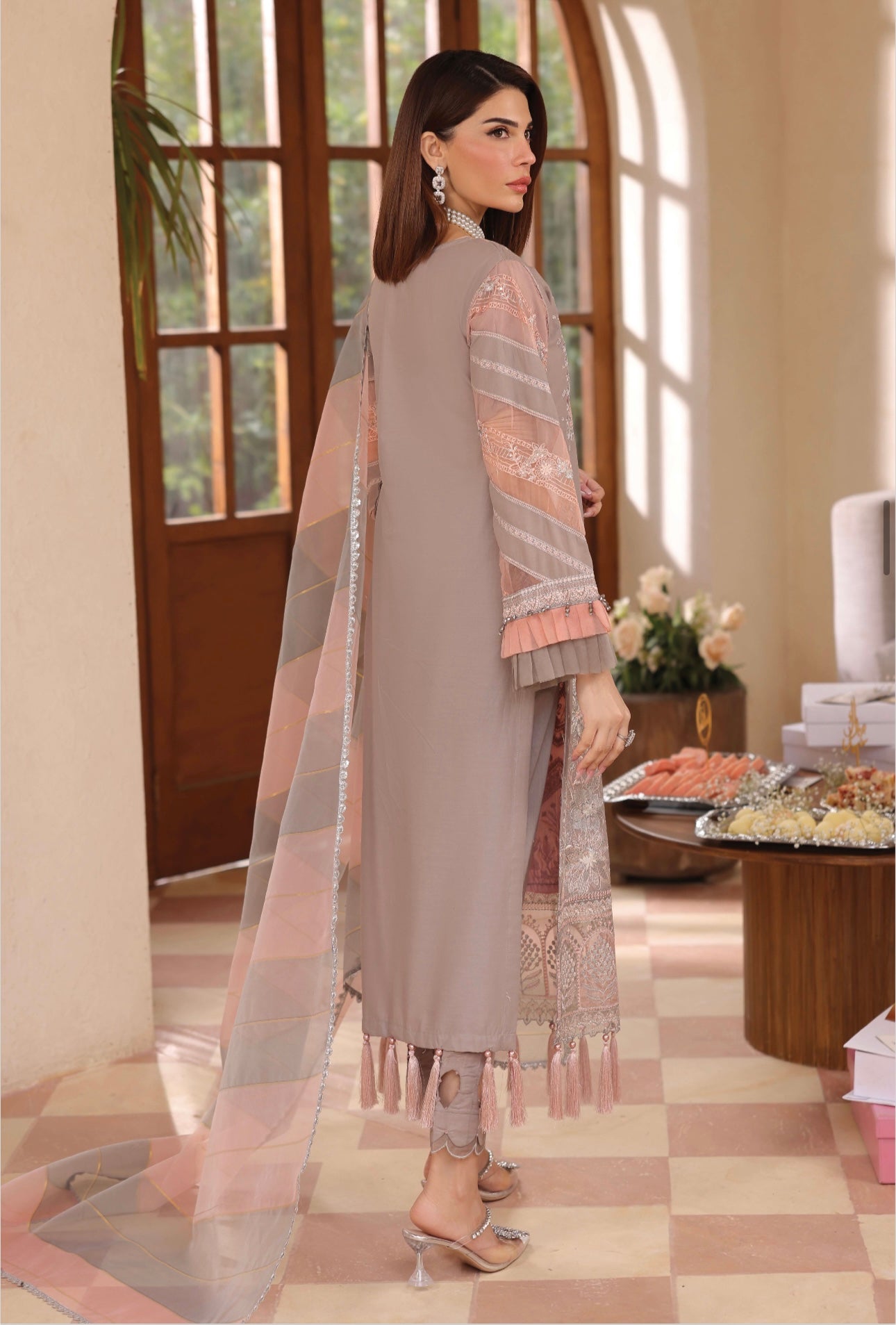 Simrans Lamhey Mother and Daughter 3 piece_10049 B107
