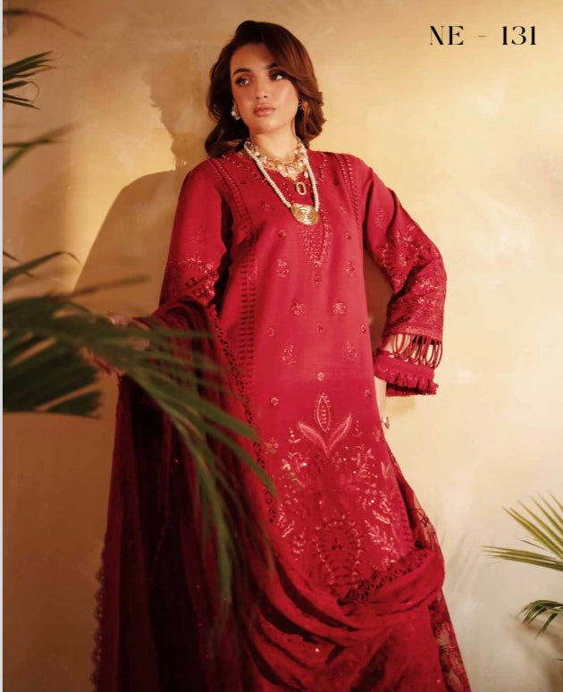 Nureh original 3 piece karandi_7083 ladies suit N1