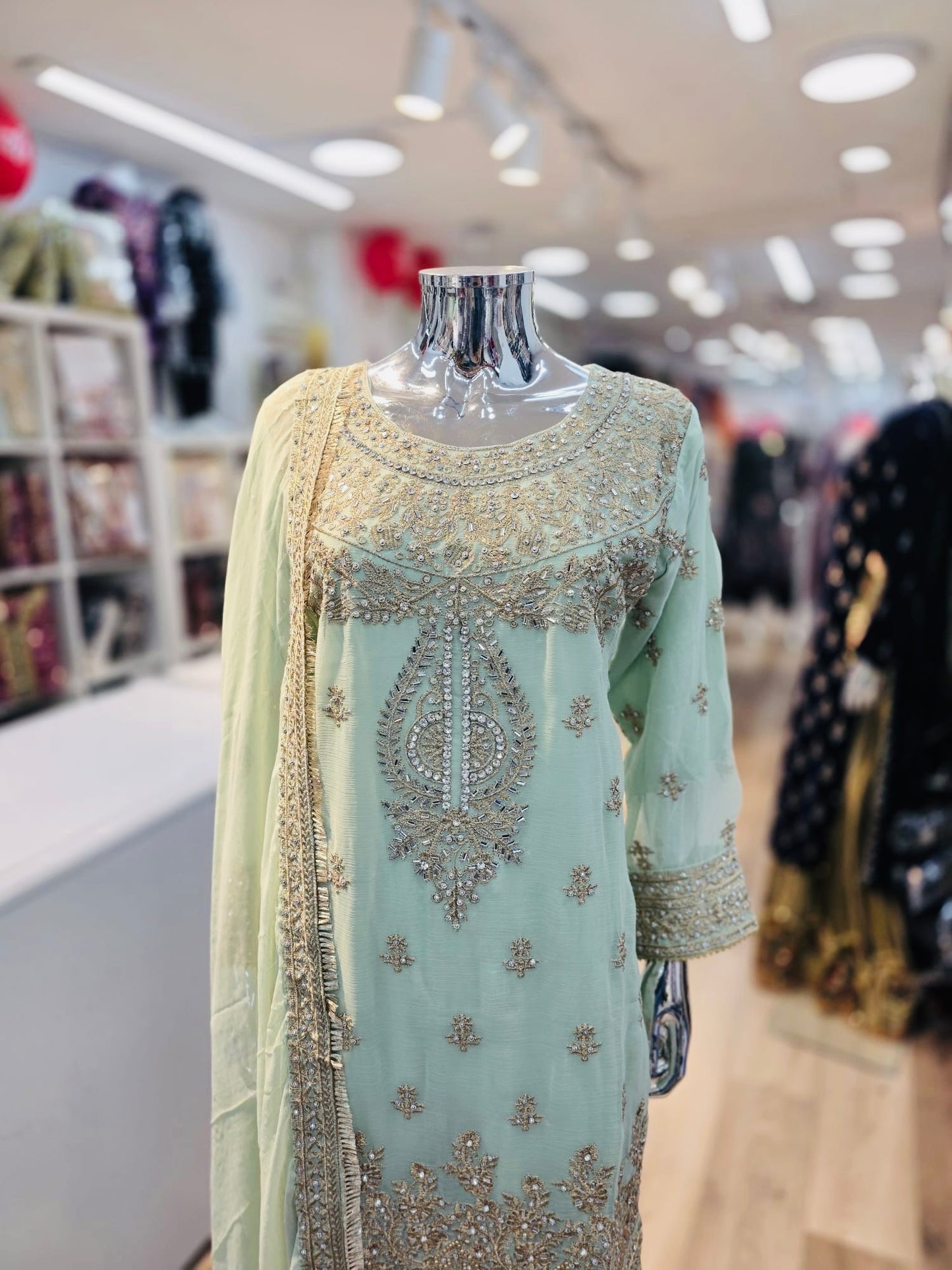 Brit 3 piece chiffon_8002 Pakistani suits Z1