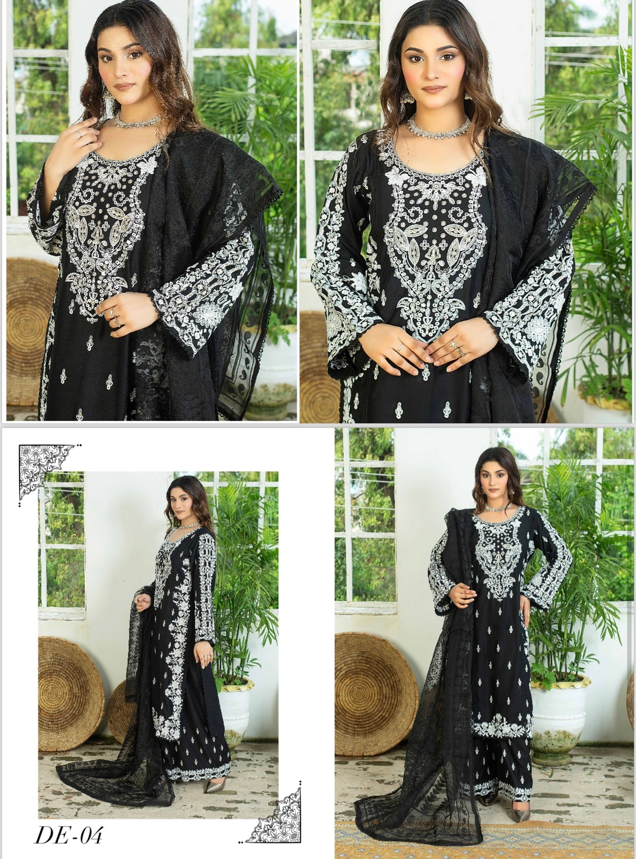 Brit 3 piece linen_81042 Pakistani ladies suit B230