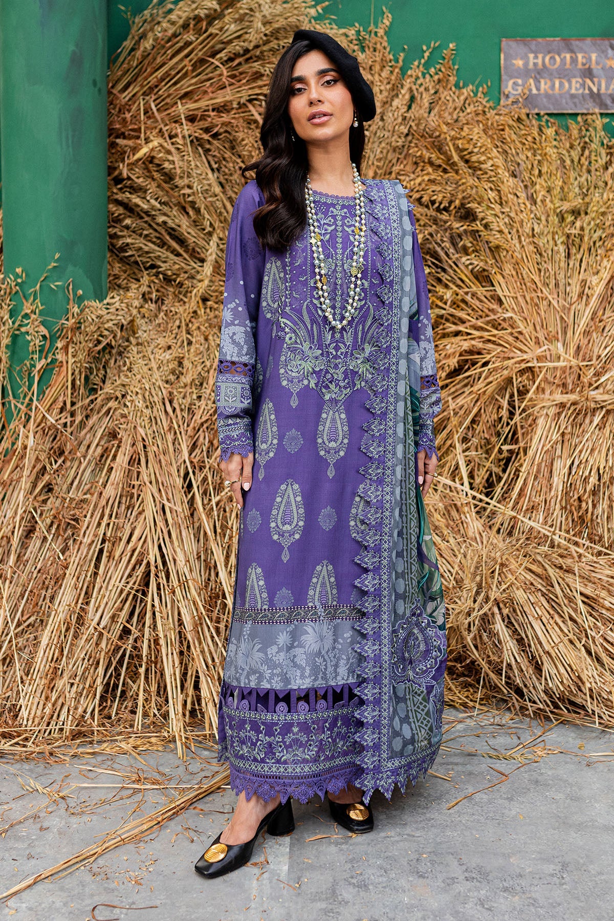 Nureh original designer _8048 Pakistani ladies suit B67