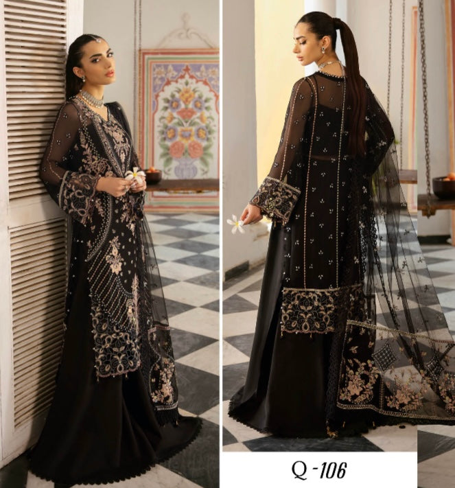 Brit Ramsha luxury chiffon_6092 ladies suit B40