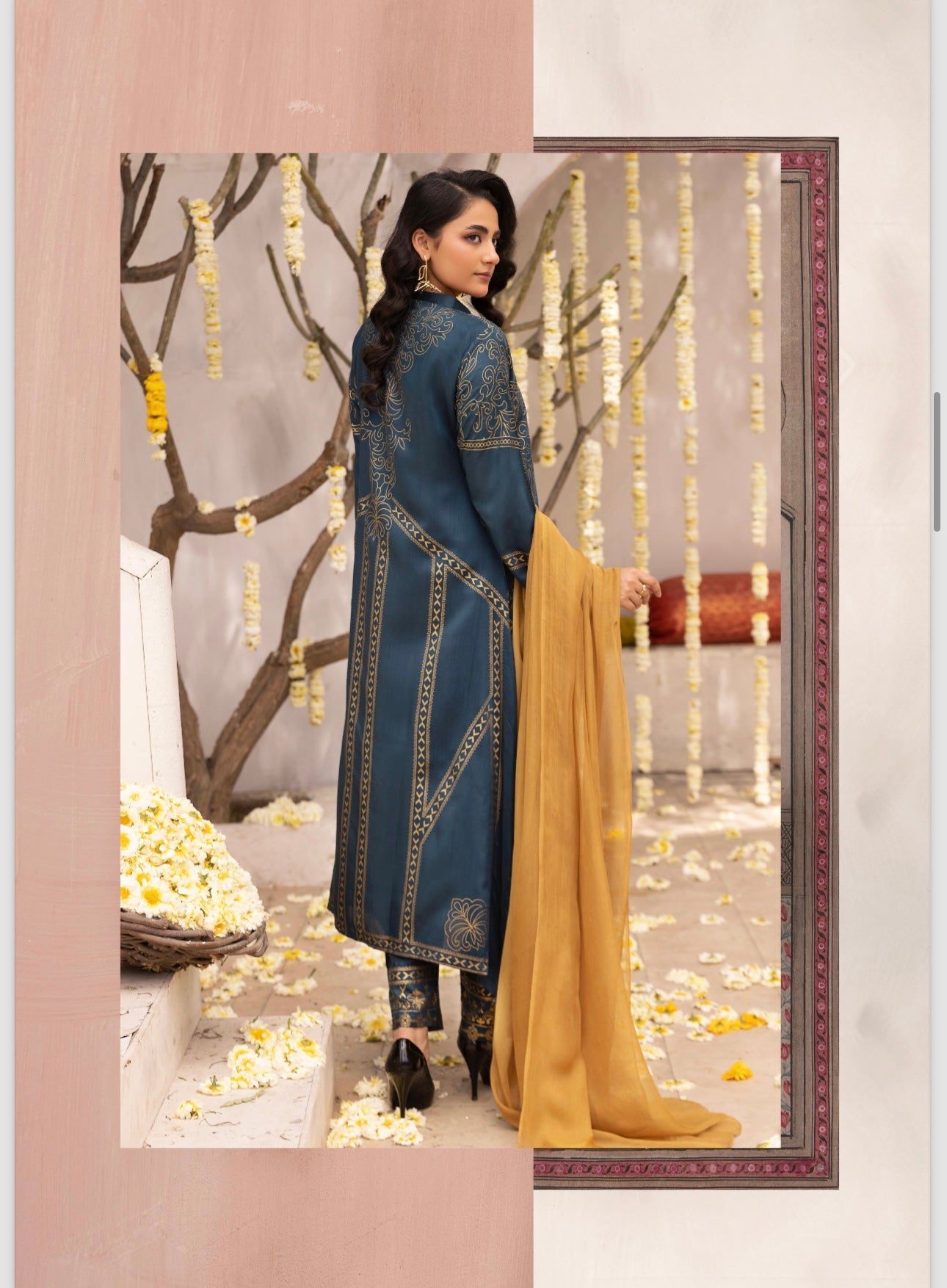 Simrans 3 piece viscose_100299 ladies suit B156
