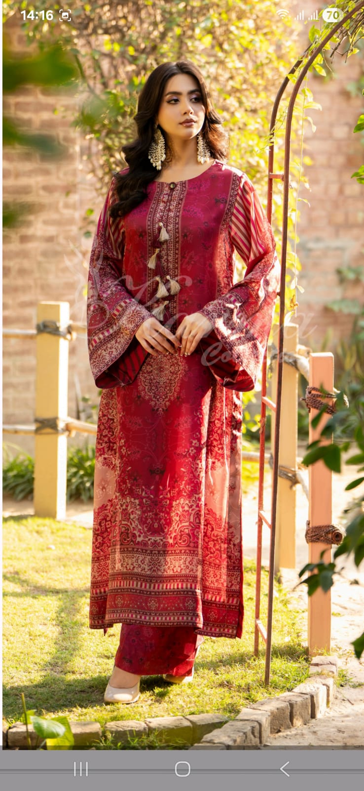 Karma Original 3 piece silk _81042 Pakistani ladies suit B468