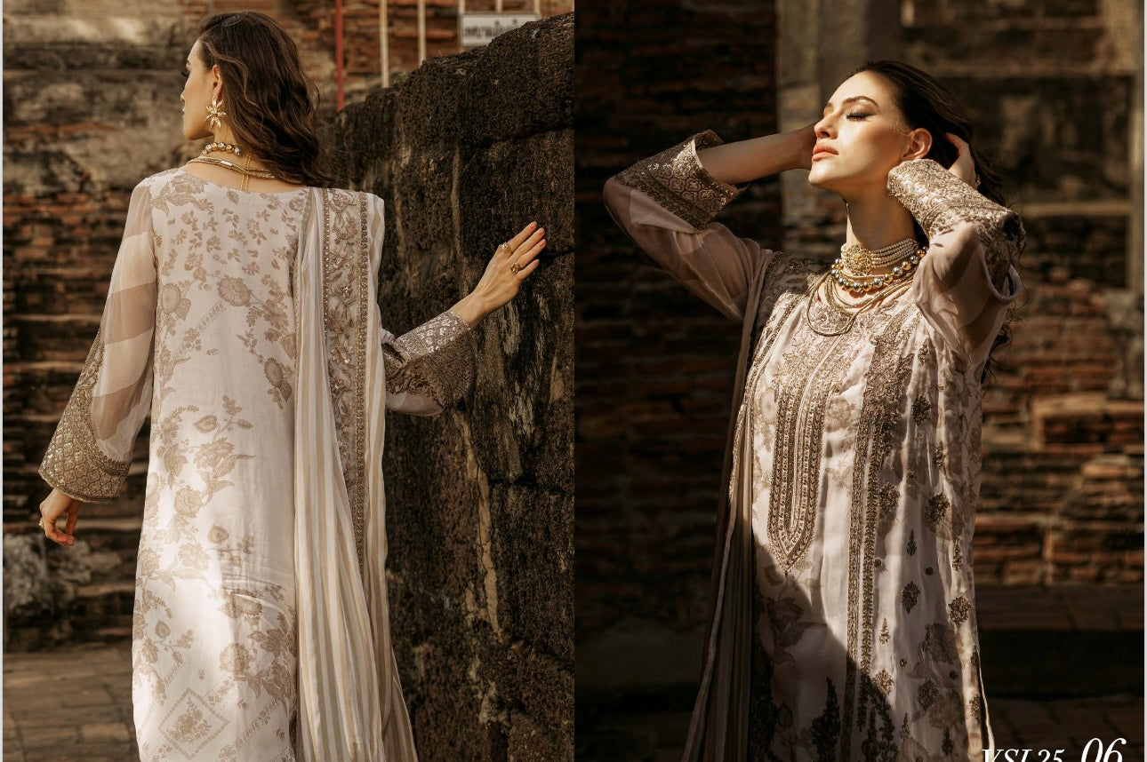 Charizma original designer Chiffon _10074 Pakistani ladies suit B112