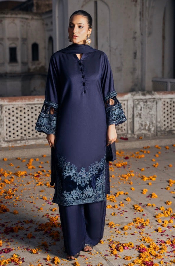 Maria B inspired 3 piece luxury linen _81042 Pakistani ladies suit B515