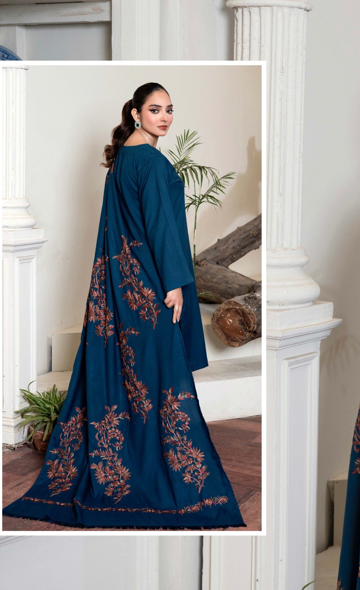 Raniya 3 piece_6033 Dhanak Pakistani ladies suit B18