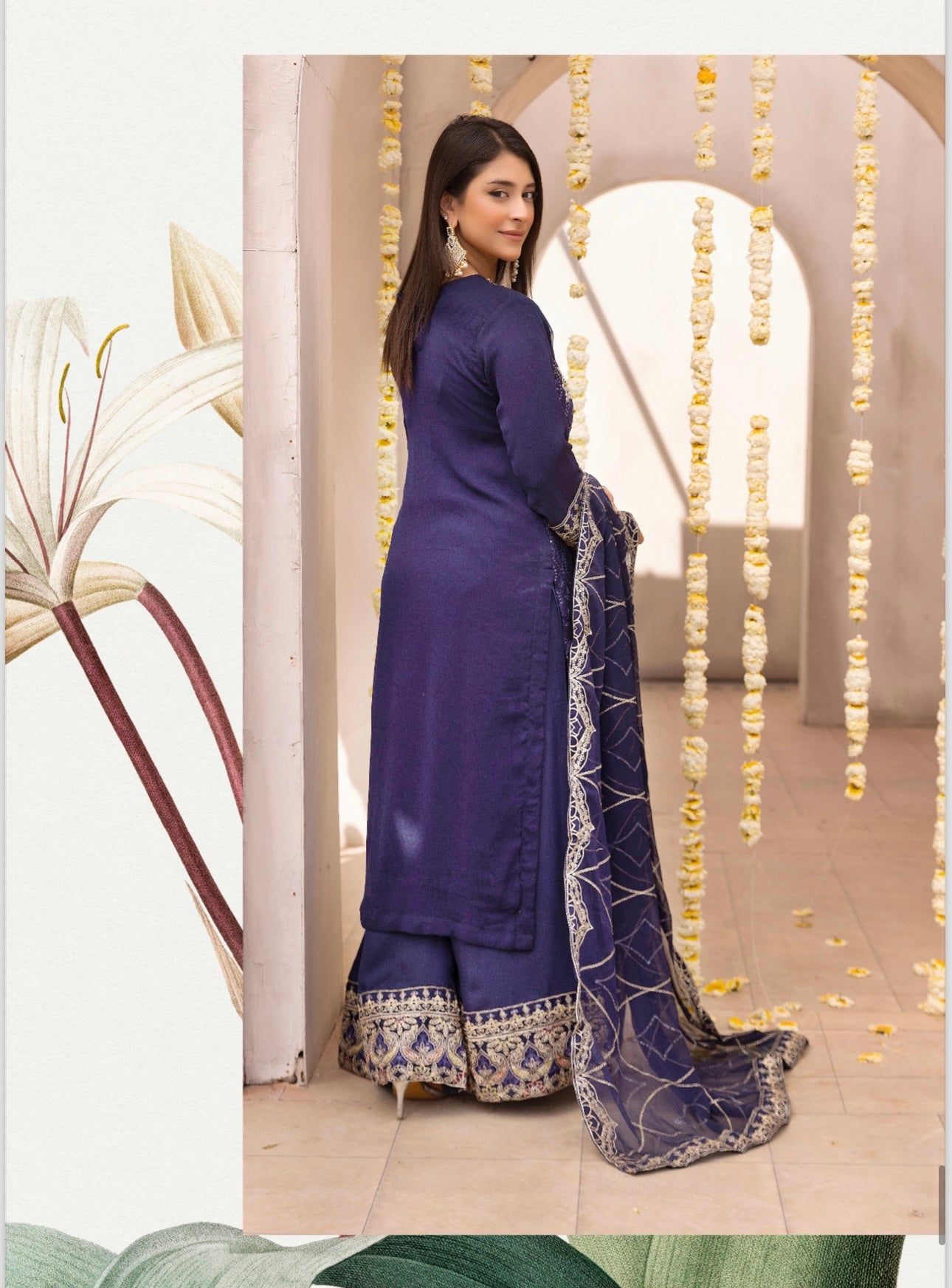 Simrans 3 piece lux wedding wear_100182 Pakistani ladies suit B131