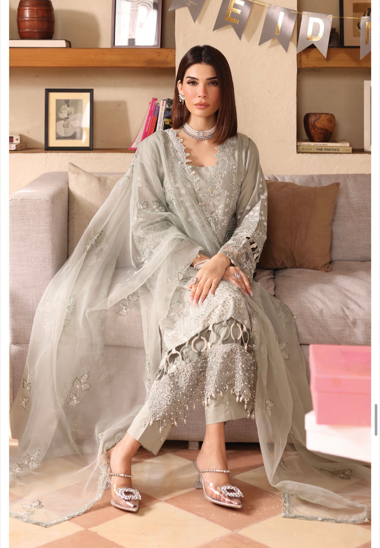 Simrans Lamhey Mother and Daughter 3 piece_10051 B107