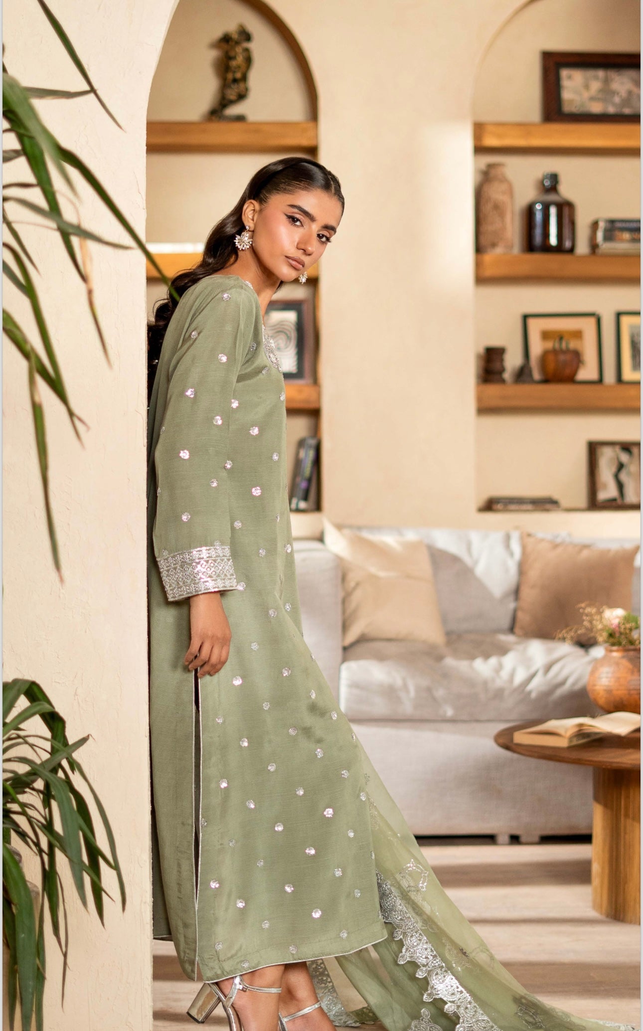 Raniya 3 piece silk_8080 Pakistani ladies suit B73