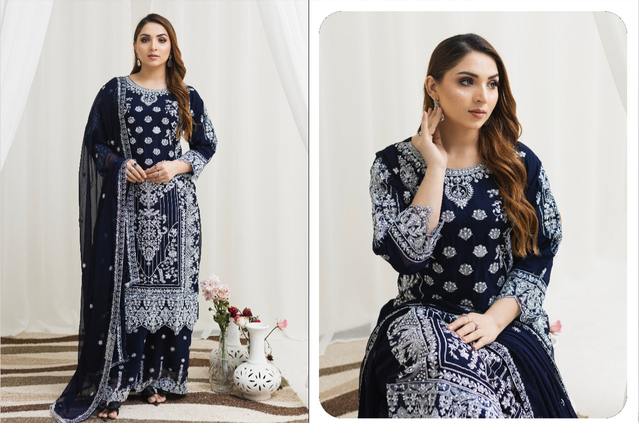 Brit 3 piece chiffon_10033 B101