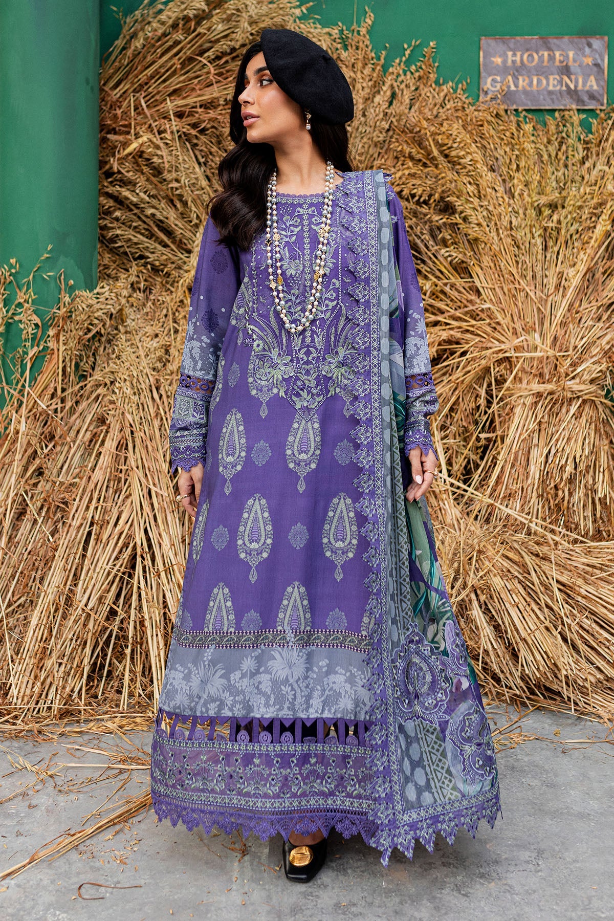 Nureh original designer _8048 Pakistani ladies suit B67