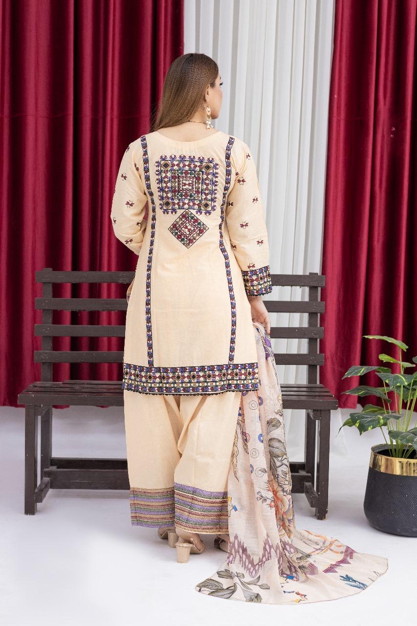 Karma inspired 3 piece lawn _81042 Pakistani ladies suit K182