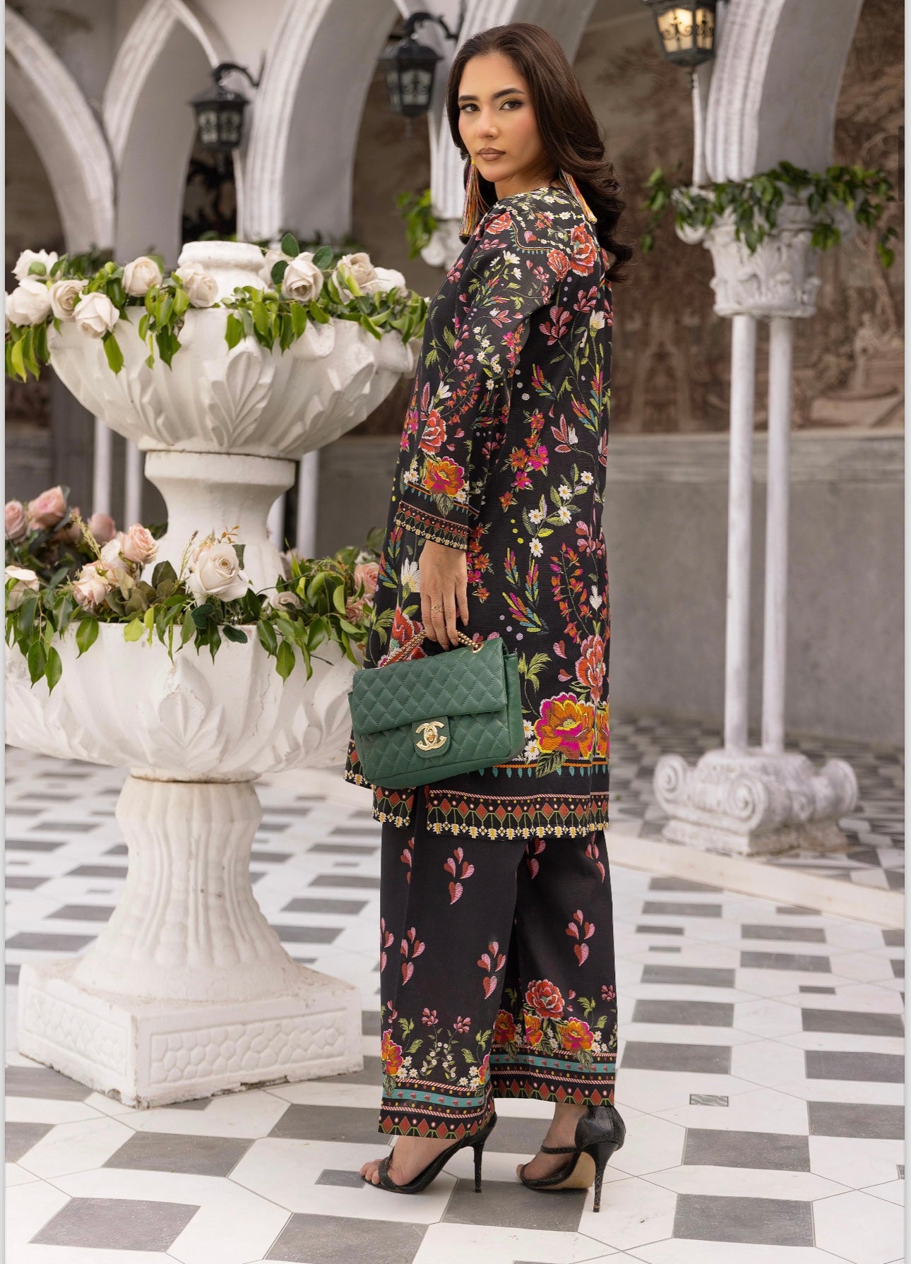 Brit 2 piece Khadar ladies suit_B315