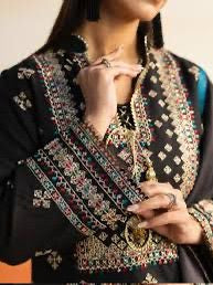 Brit 3 piece Chiffon _81042 Pakistani ladies suit B464