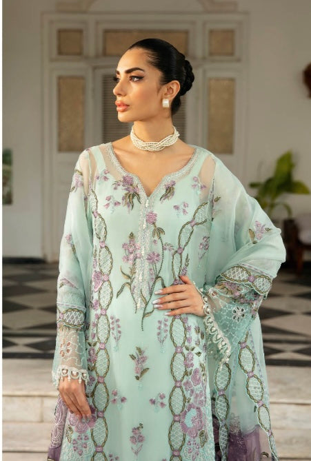 Brit Ramsha luxury chiffon_6095 ladies suit B40