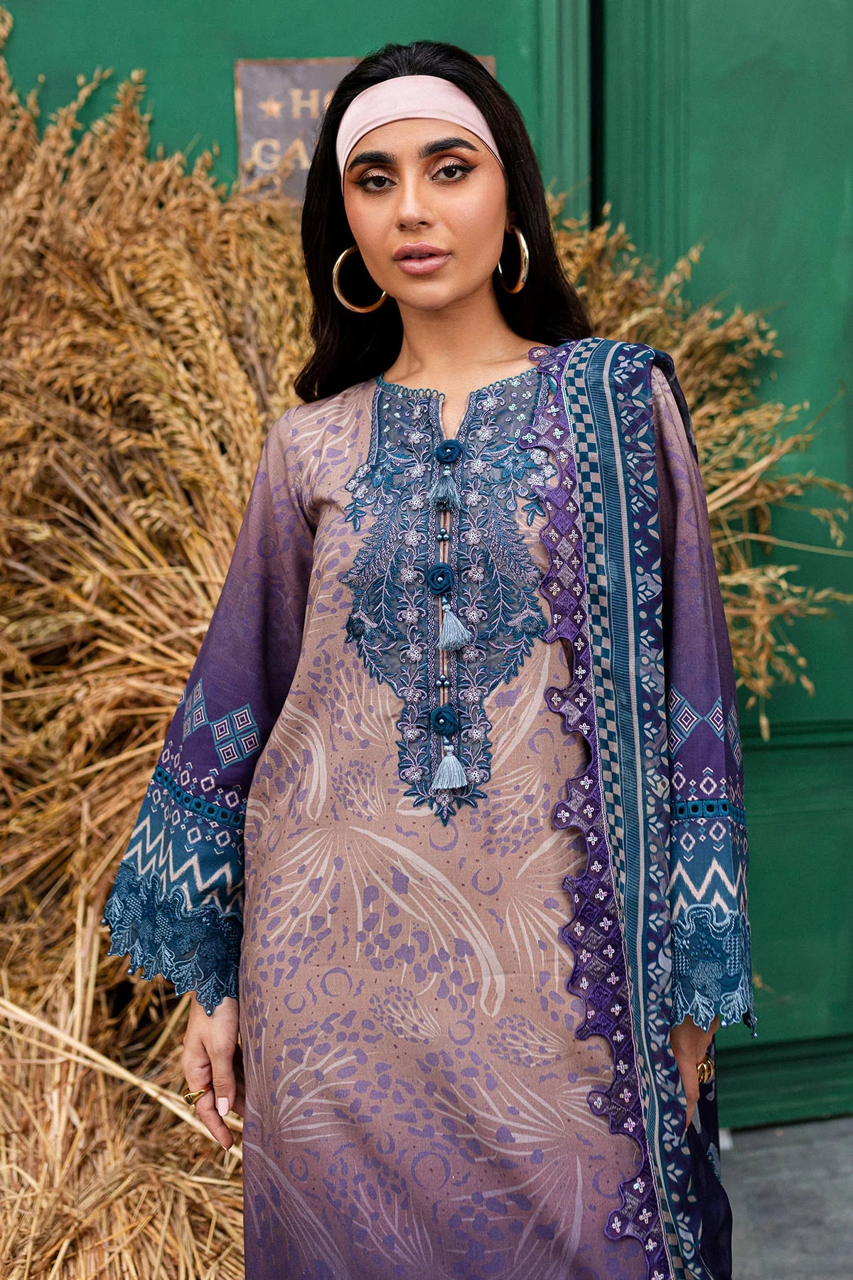 Nureh original designer _8047 Pakistani ladies suit B67