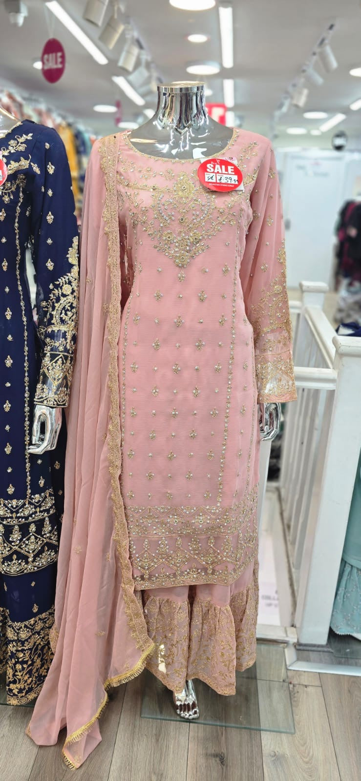 Brit 3 piece luxury chiffon_81042 Pakistani ladies suit B193