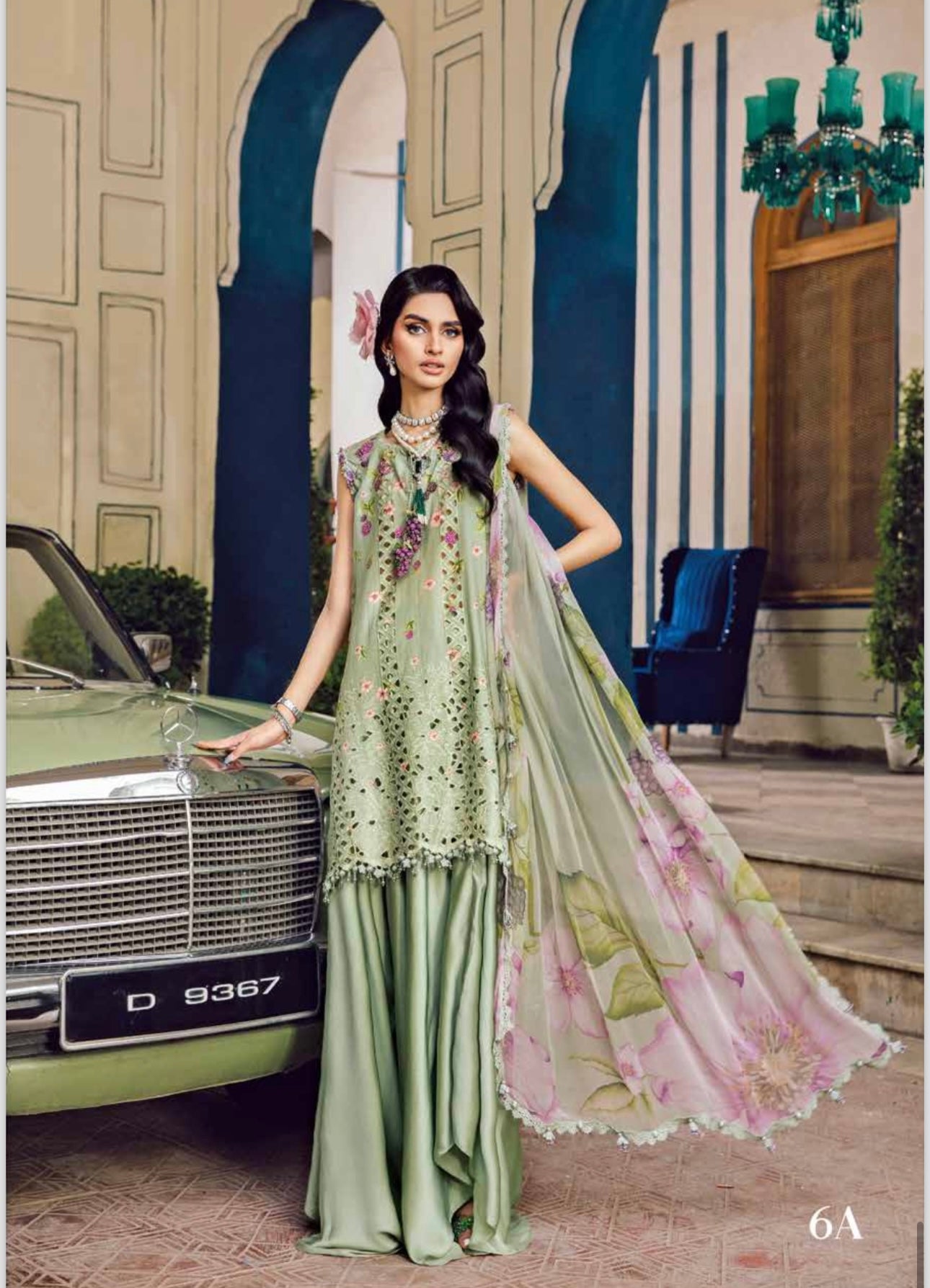 M print original Designer 3 piece winter collection Pakistani ladies suit B328