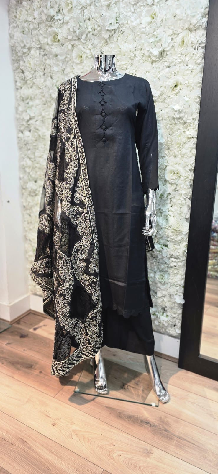 Brit 3 piece Dhanak_6063 ladies suit B33