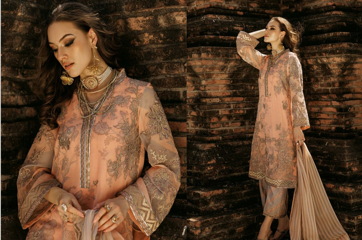 Charizma original designer Chiffon _10073 Pakistani ladies suit B112