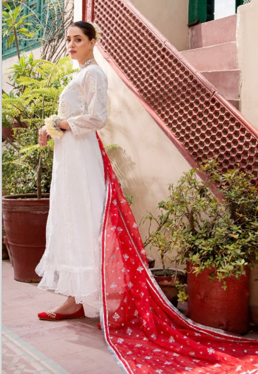 Raniya Designer 3 piece chicken kari _8040 Pakistani suits RCL
