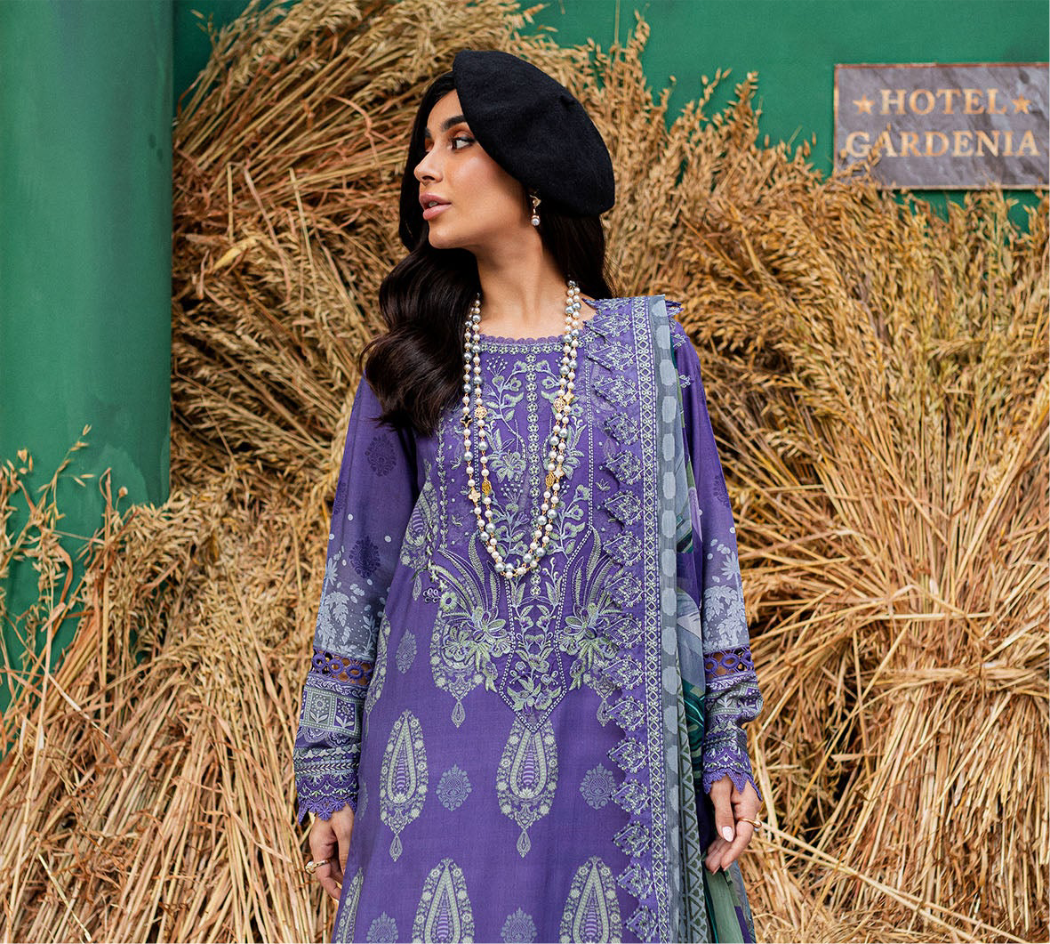 Nureh original designer _8048 Pakistani ladies suit B67