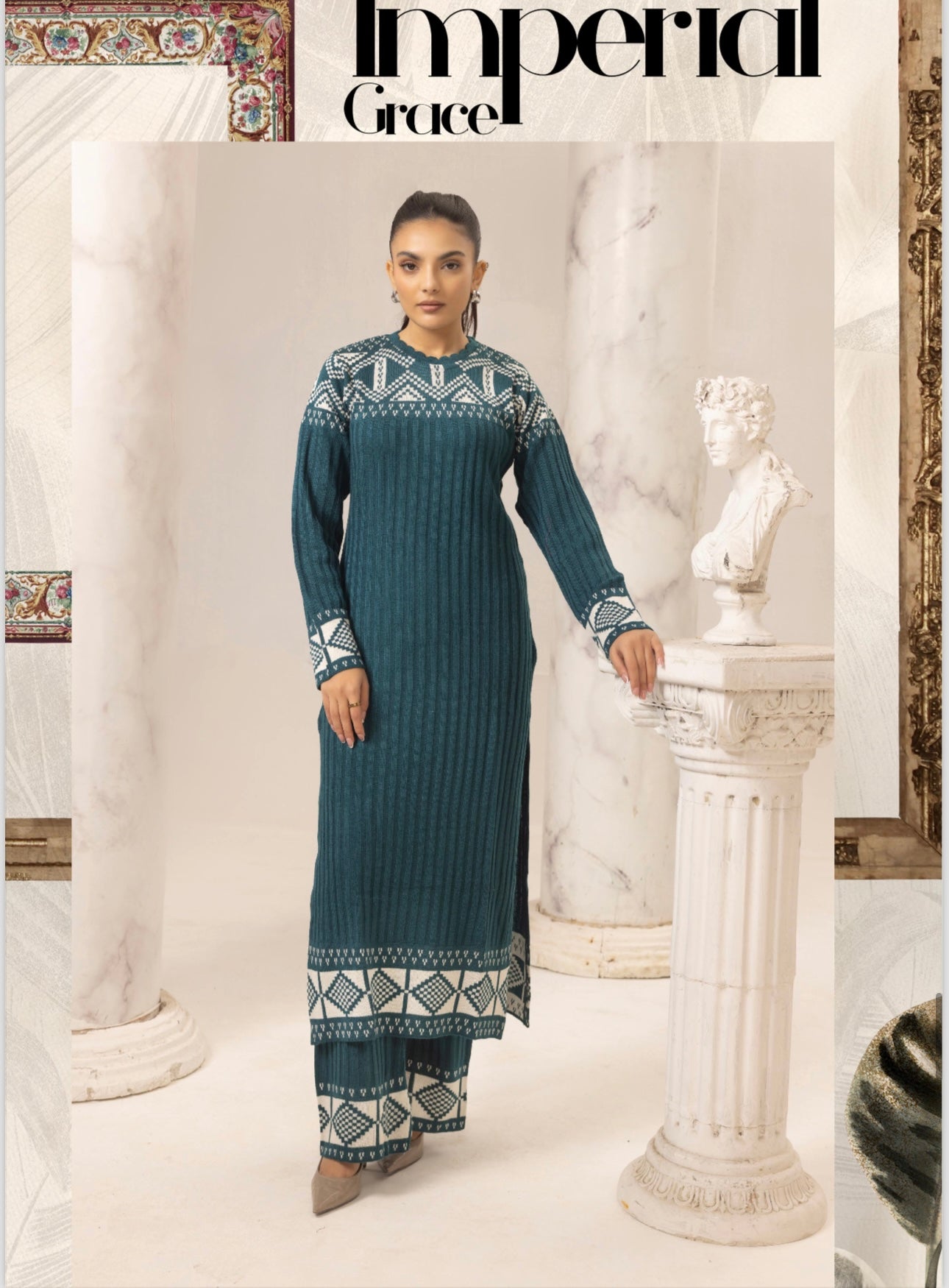 Brit 2 piece modest wear _81042 Pakistani ladies suit B268