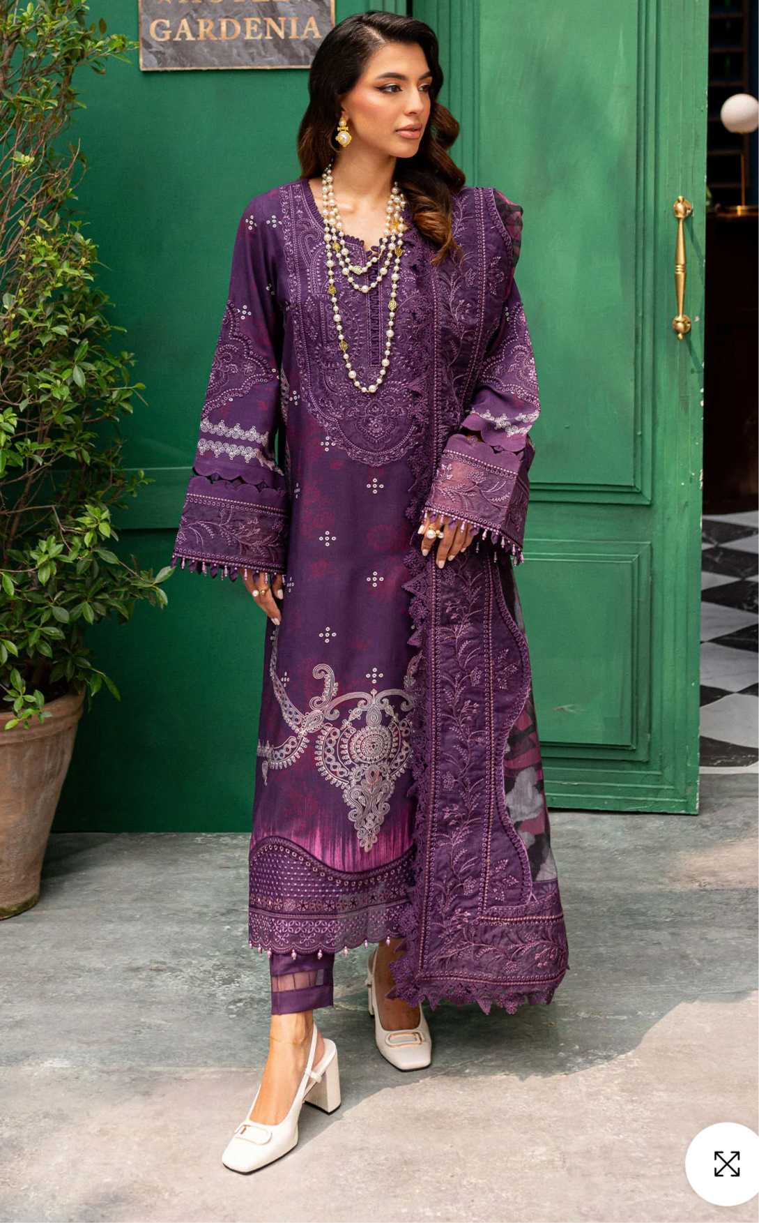 Nureh original designer _8050 Pakistani ladies suit B67
