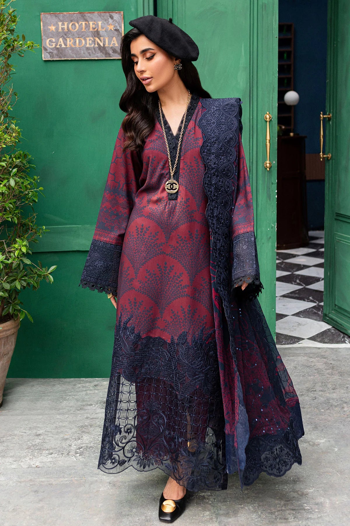 Nureh original designer _8049 Pakistani ladies suit B67