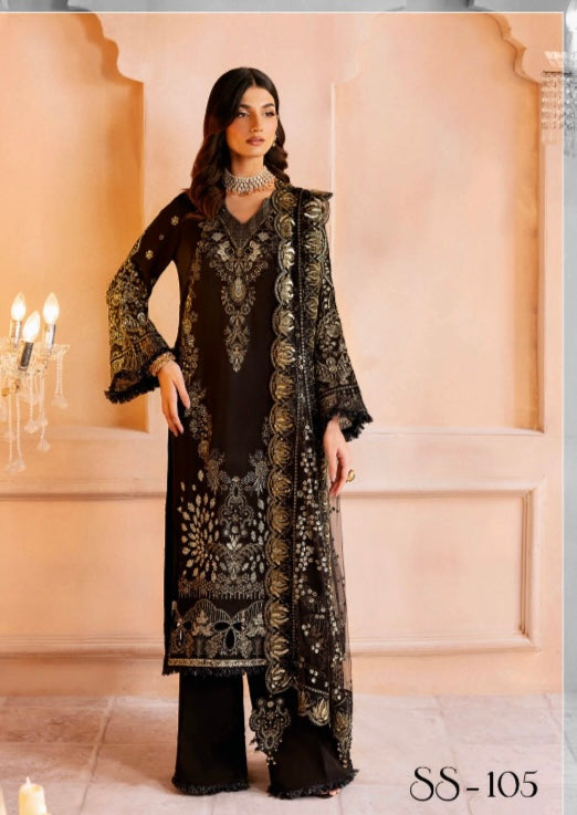 Ramsha original designer silk_100117 Pakistani ladies suit B121