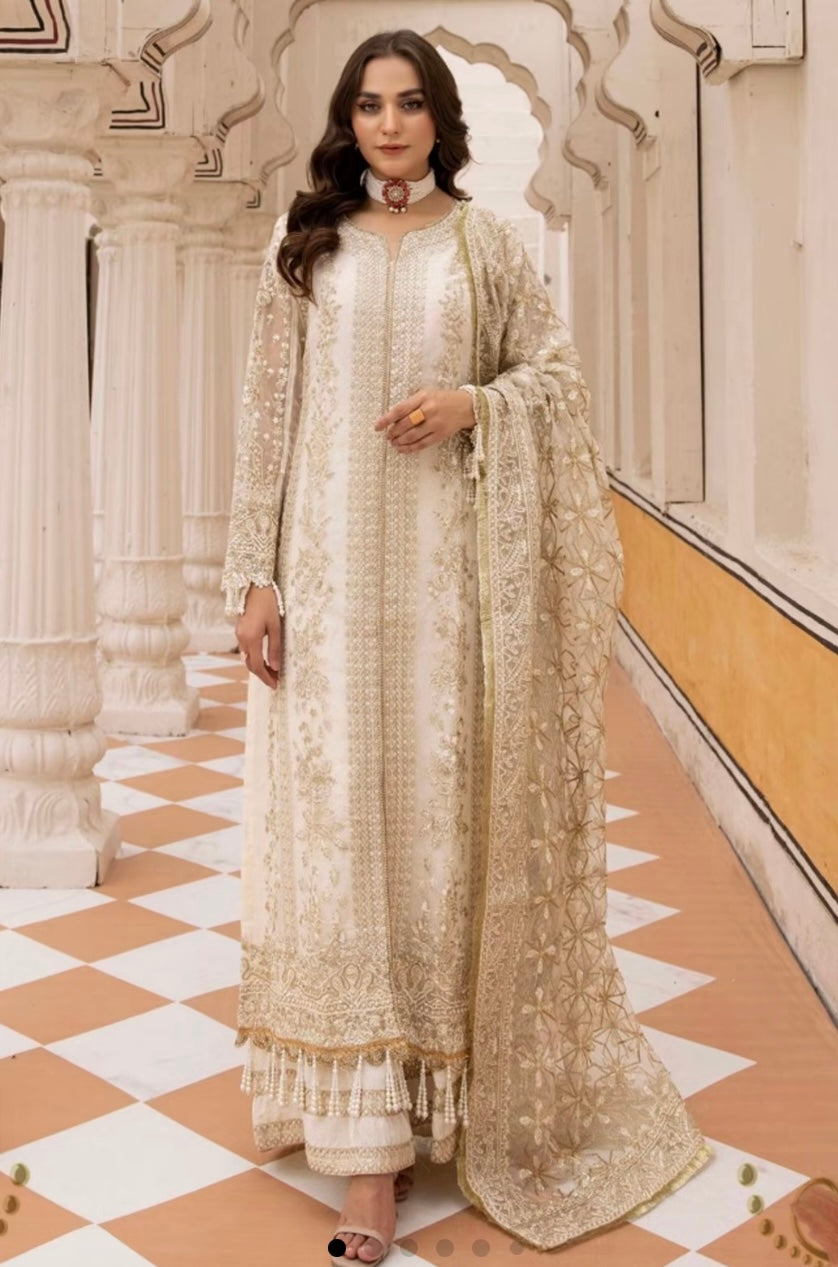 Nureh “3 piece luxury organza_81042 Pakistani ladies suit B194