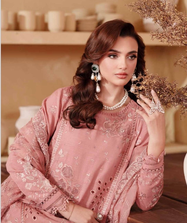 Nureh original 3 piece karandi_7082 ladies suit N1