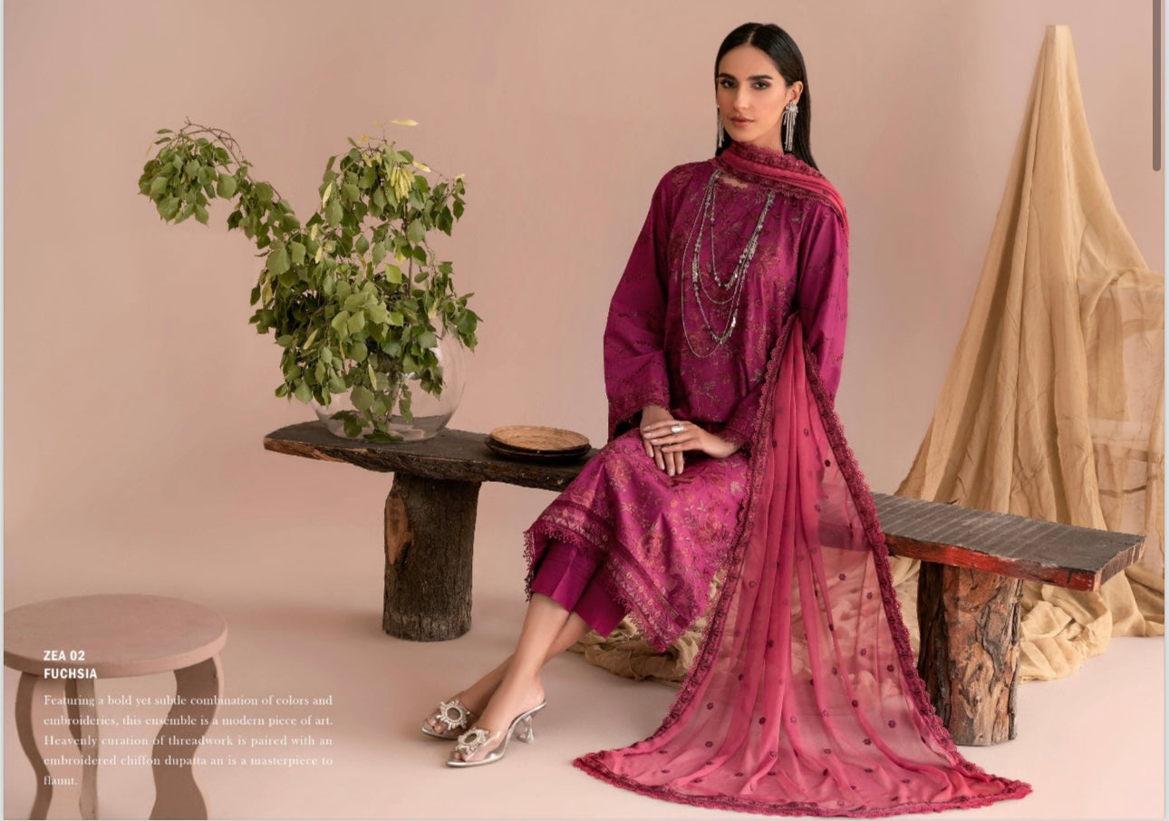 Zarif lawn_1701 Pakistani ladies suit Z10