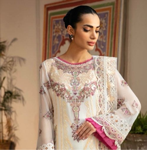 Brit Ramsha luxury chiffon_6093 ladies suit B40